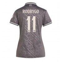 Maglia Calcio Real Madrid Rodrygo Goes #11 Terza Divisa Donna 2024-25 Manica Corta